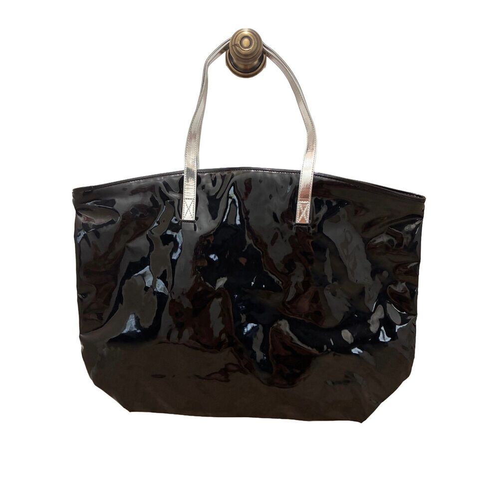 JIMMY CHOO PARFUMS - Large Travel Beach Shopping Gym SOFT  Black TOTE - BAG